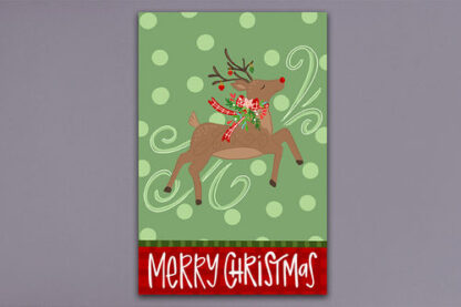 Merry Christmas Deer GF