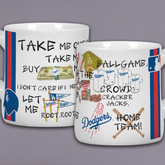 DODGERS Ball Park Mug