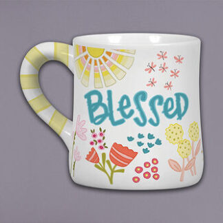 BLESSED FLOWERS MUG