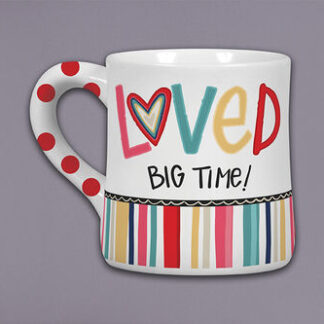 LOVED HEART MUG