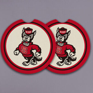 NC ST Mascot Car Coaster