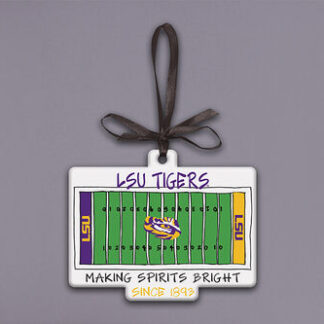 LSU Flat Stadium Orn