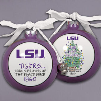 LSU Rd Spruce Ornament
