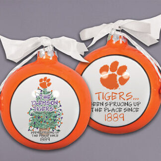 CLEMSON Rd Spruce Ornament