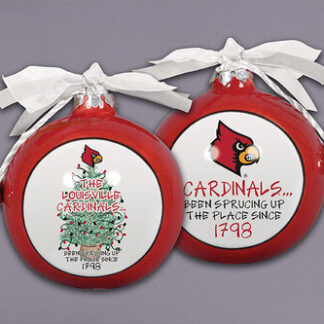 U OF L Rd Spruce Ornament