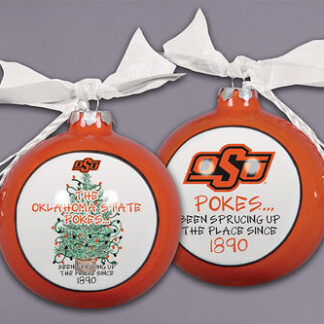 OK ST Rd Spruce Ornament