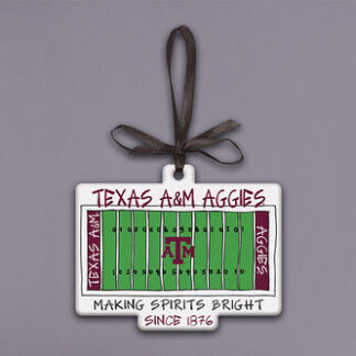 TX AM Flat Stadium Orn