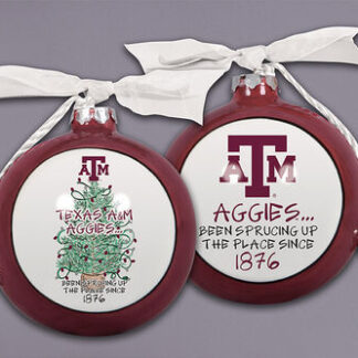TX AM Rd Spruce Ornament