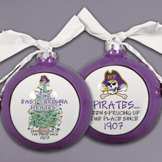 ECU Rd Spruce Ornament