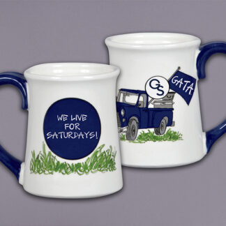 We Live For Saturdays - Georgia Southern Mug